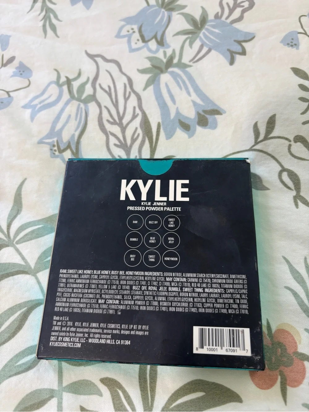 Kylie Cosmetics pressed powder pallet